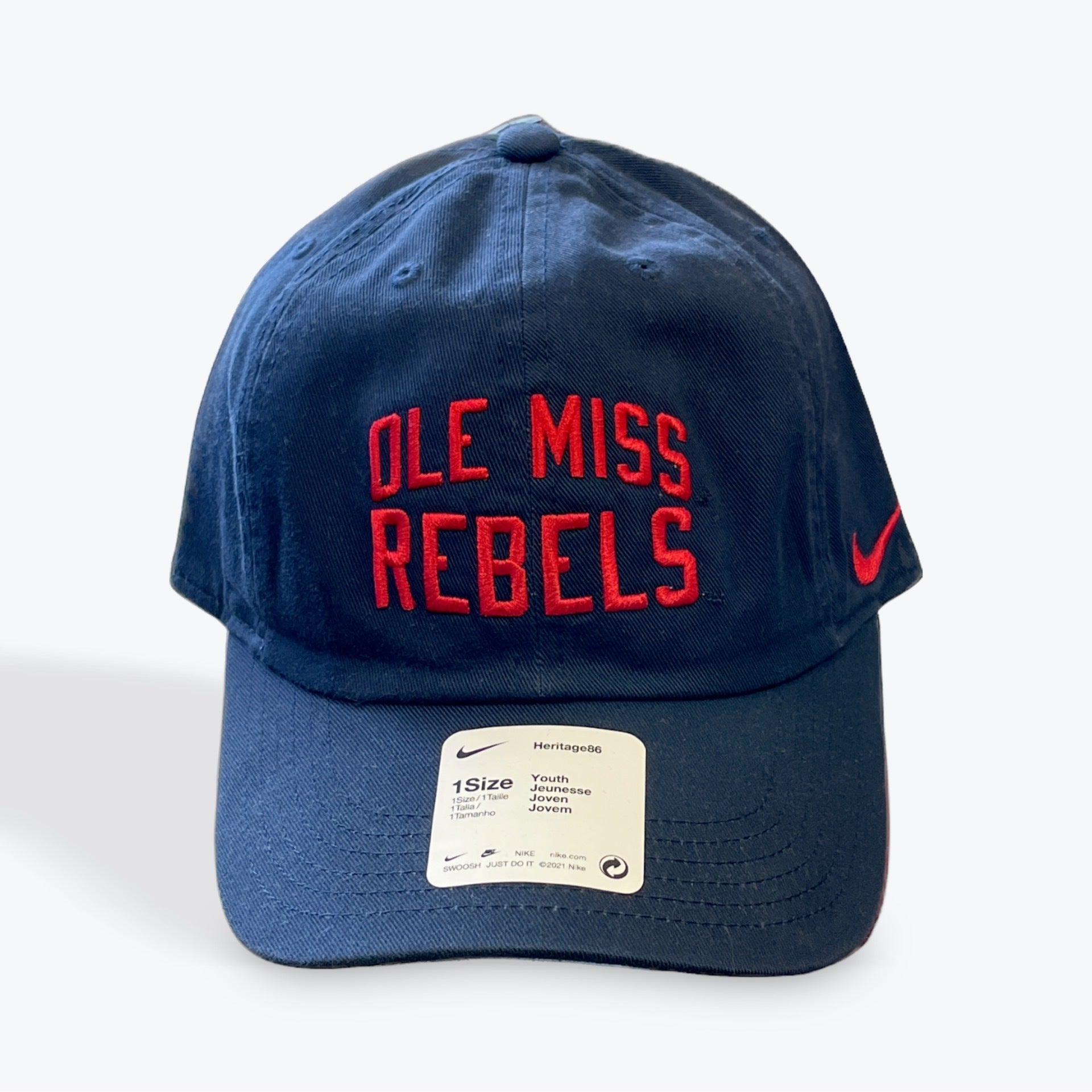 Navy Cotton Nike Hat University Sporting Goods